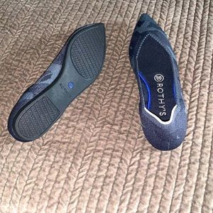 Rothy’s pointed toe d’orsay flats